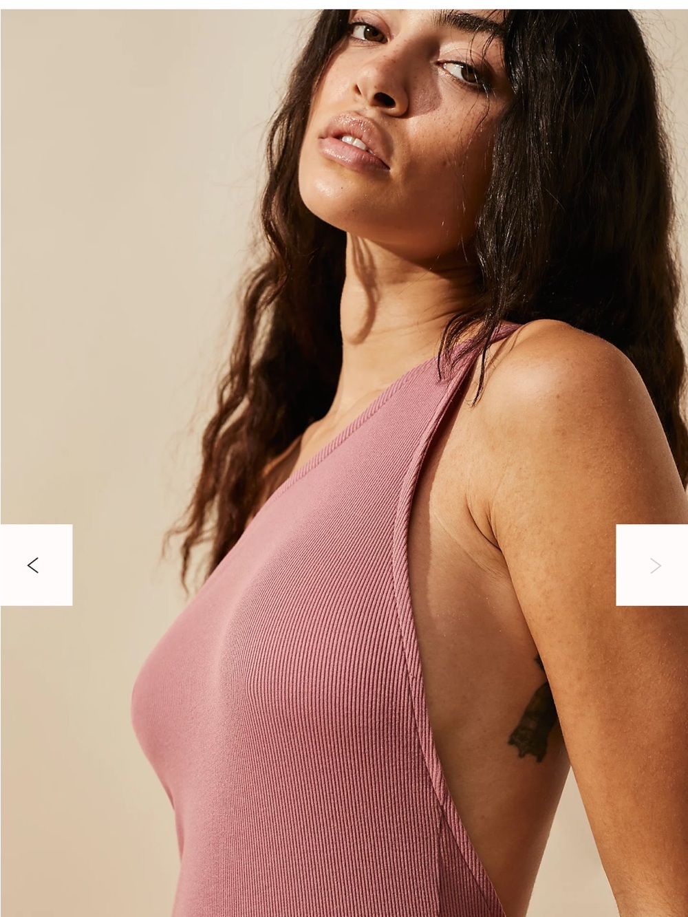 Free People Beach Saturday Night Midi Dress XS Pink Mauve One Shoulder Bodycon - Picture 7 of 14